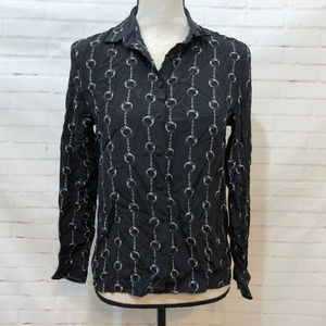 The Kooples Chain Print Button Up Shirt